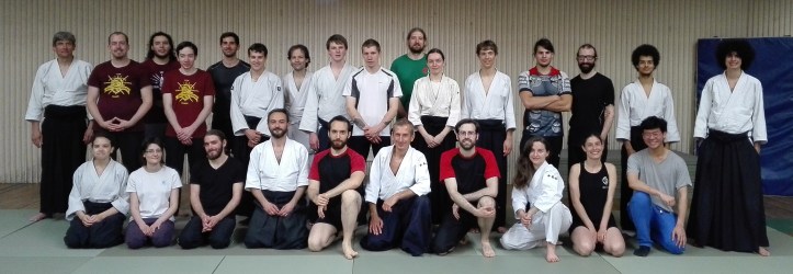 escrime ancienne aikido 3 - photo de groupe