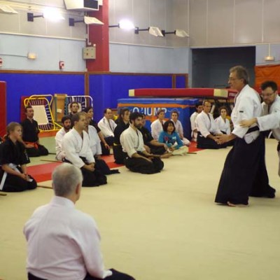 Arnaud Chiniard, 5e dan, du PARIS AÏKIDO CLUB