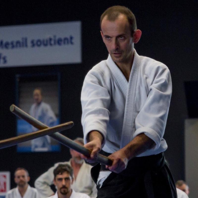 Julien DUBERGEY 6e dan Iwama Ryu, dojo Tenchi. 28 mars 2025